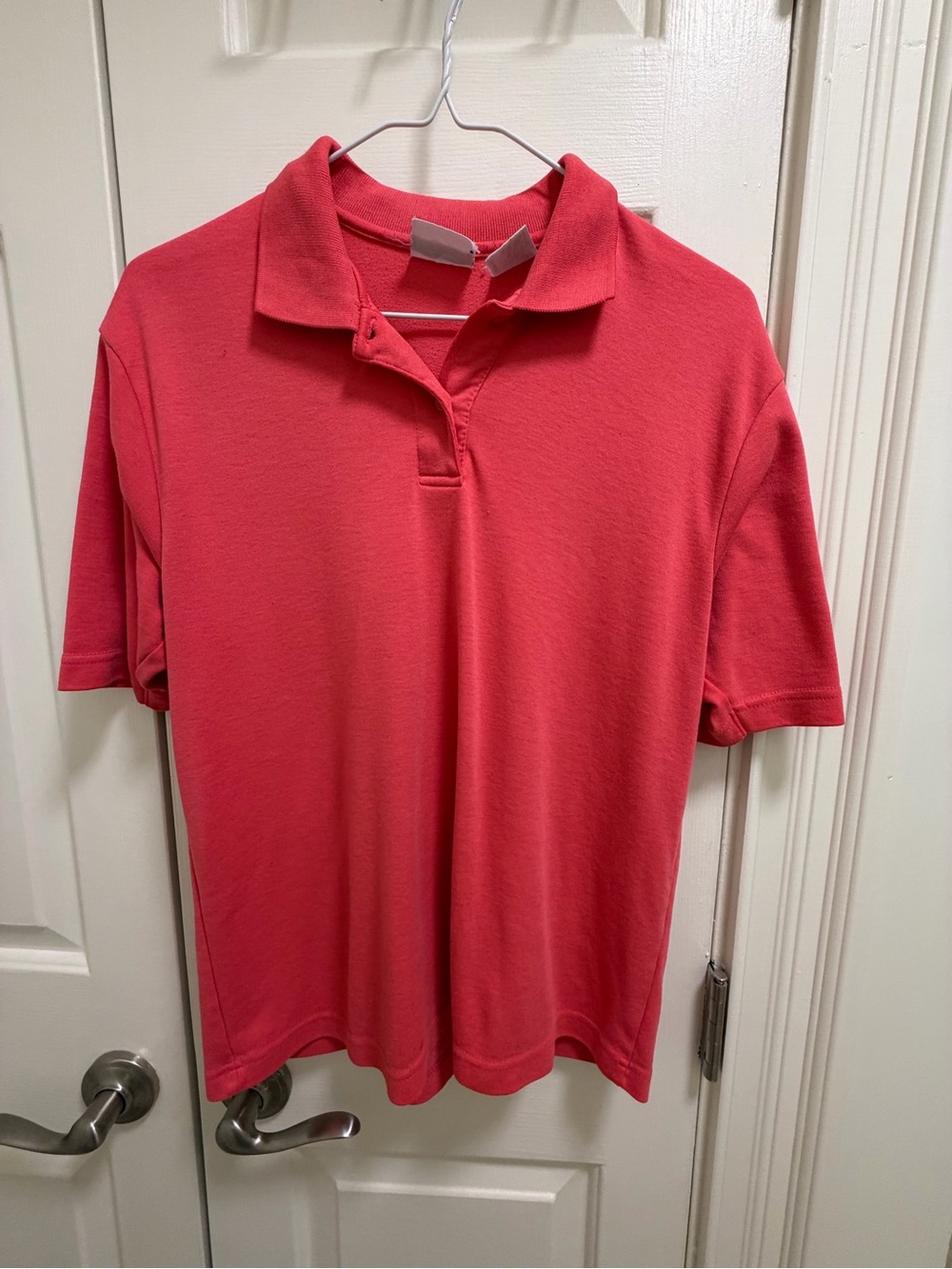 Bobbie Brooks Bright Red Women Polo Shirt